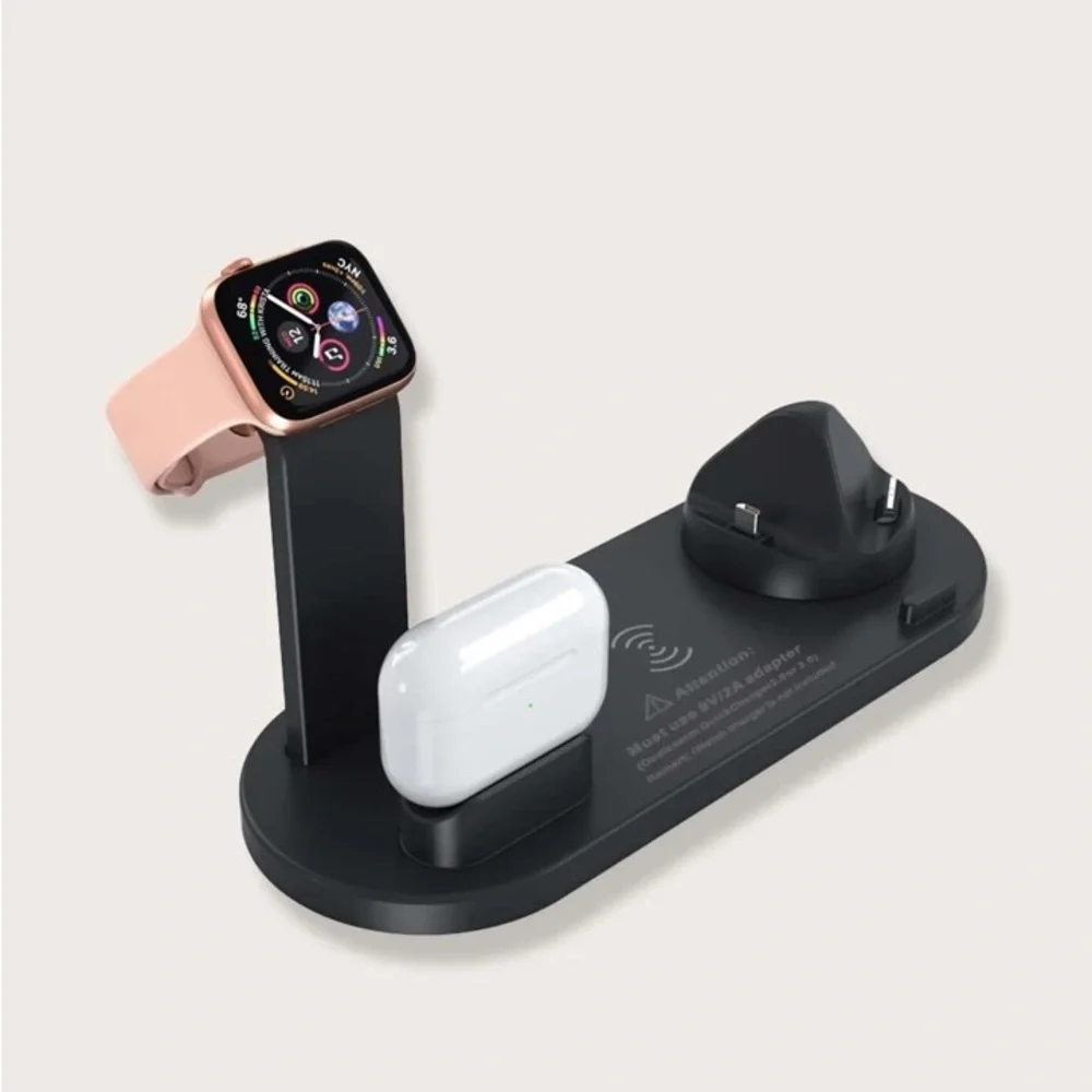 4 in 1 iPhone charger station Compatible With Apple Watch